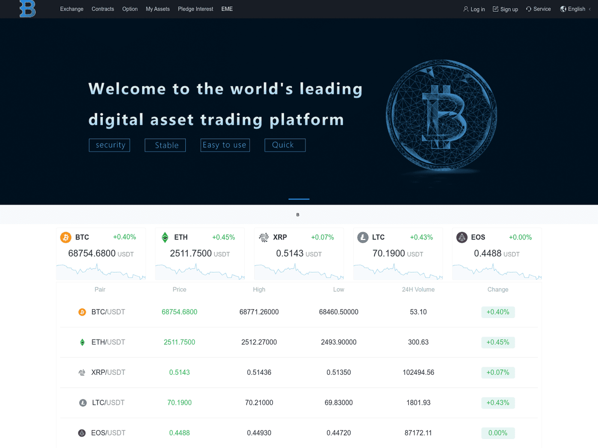 Screenshot der Webseite Appbybit (appbybit.com)
