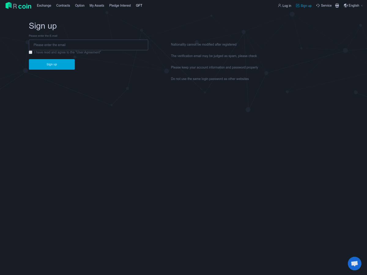 Screenshot der Webseite Rcoinbi (rcoinbi.com)