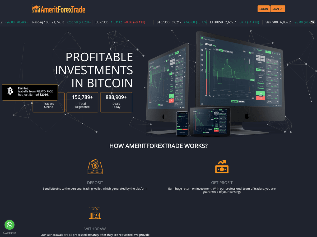 Screenshot von Mybluehost
