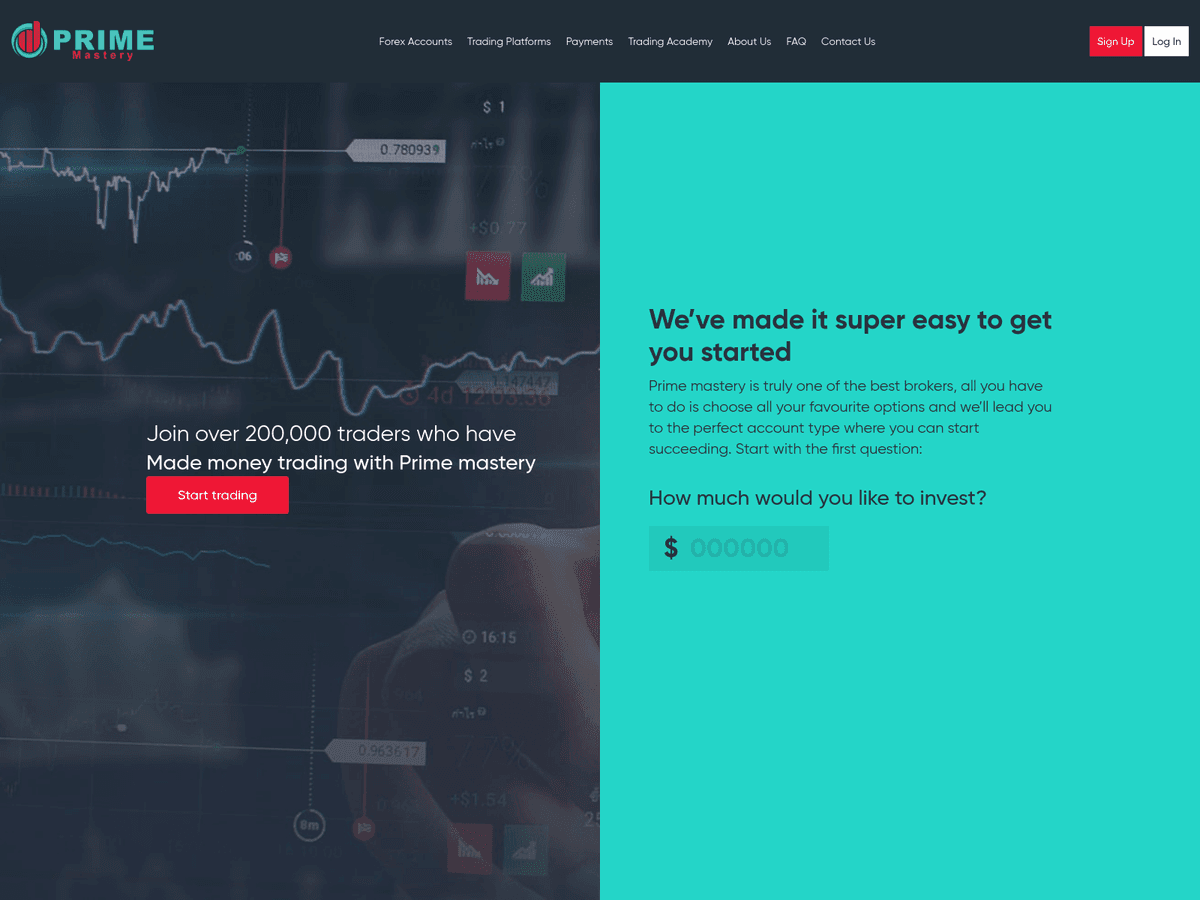 Screenshot der Webseite Primemasteryfx (primemasteryfx.com)